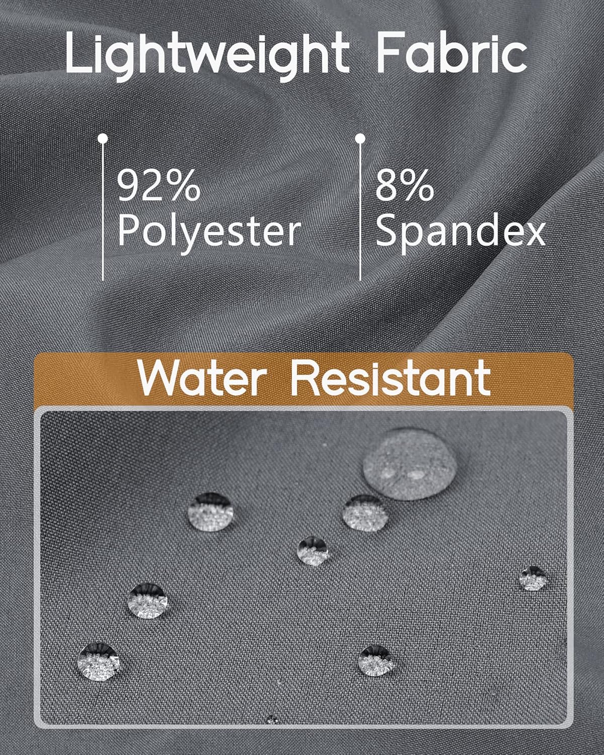 Boys Lightweight Jogger Pants Youth Kids Quick Dry Hiking Active Athletic Pants with Zipper Pockets - Image 6