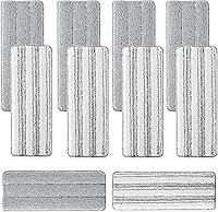Vista 1 de 10Pcs Joymoop Mop Replacement Pads, 13 * 4.9'' Universal Mop Pads Mop Head Refills Washable Wet Mop, Compatible with Most 11-13” Size Mops
