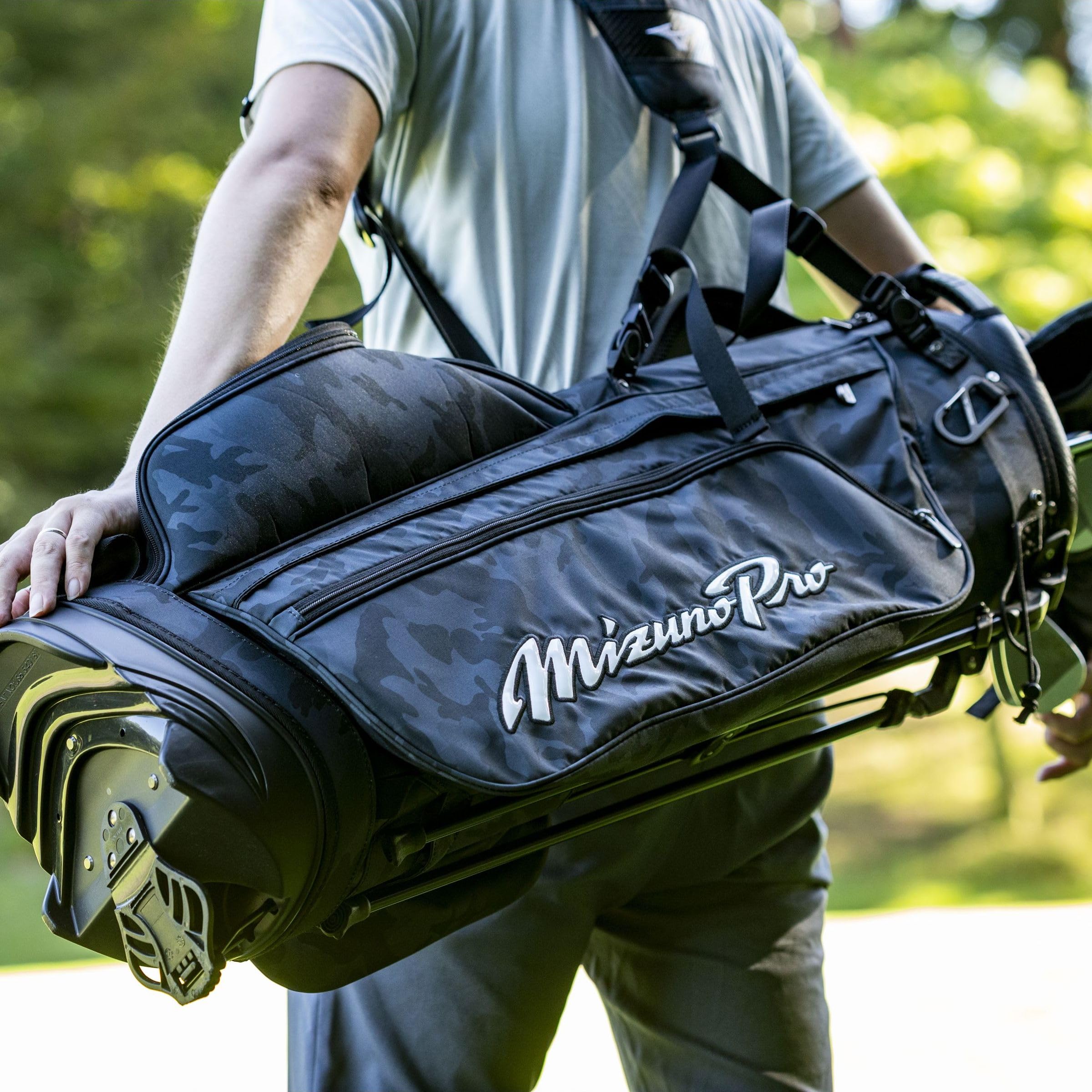 Amazon | MIZUNO(ミズノ) ゴルフ キャディバッグ ミズノプロ スタンド 