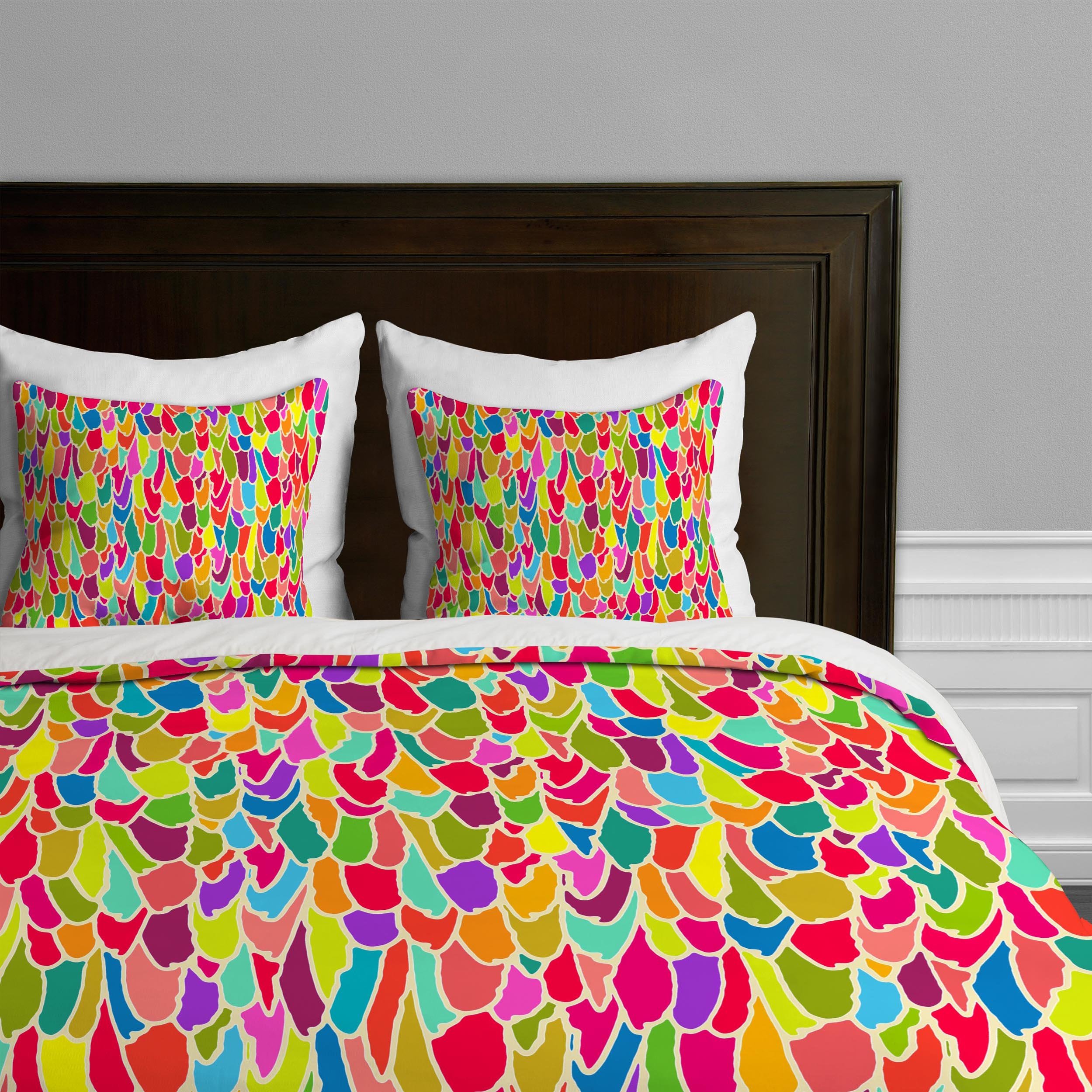 Funda de edredón individual Sharon Turner Tickle Me de Deny Designs para cama de 90