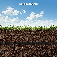 Vista 5 de Cable Matters 10Gbps Pure Copper 24 AWG Cat 6A Ethernet Cable - 150ft, [Direct-Burial Rated, Waterproof and Weatherproof] Outdoor Ethernet Cable