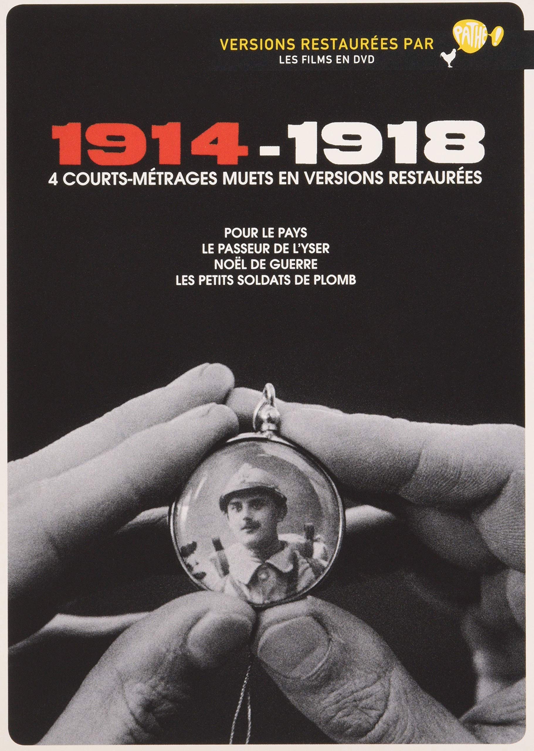 1914-1918, Four Silent French Short Films ( Pour le pays / Le passeur de l'Yser / Nol de guerre / Les petits soldats de plomb ) [ NON-USA FORMAT, PAL, Reg.2 Import - France ]