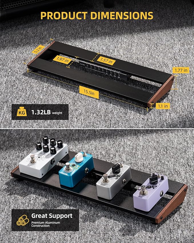 Pedalera LEKATO 3709 con Fuente Integrada 9 Puertos USB miniatura 7