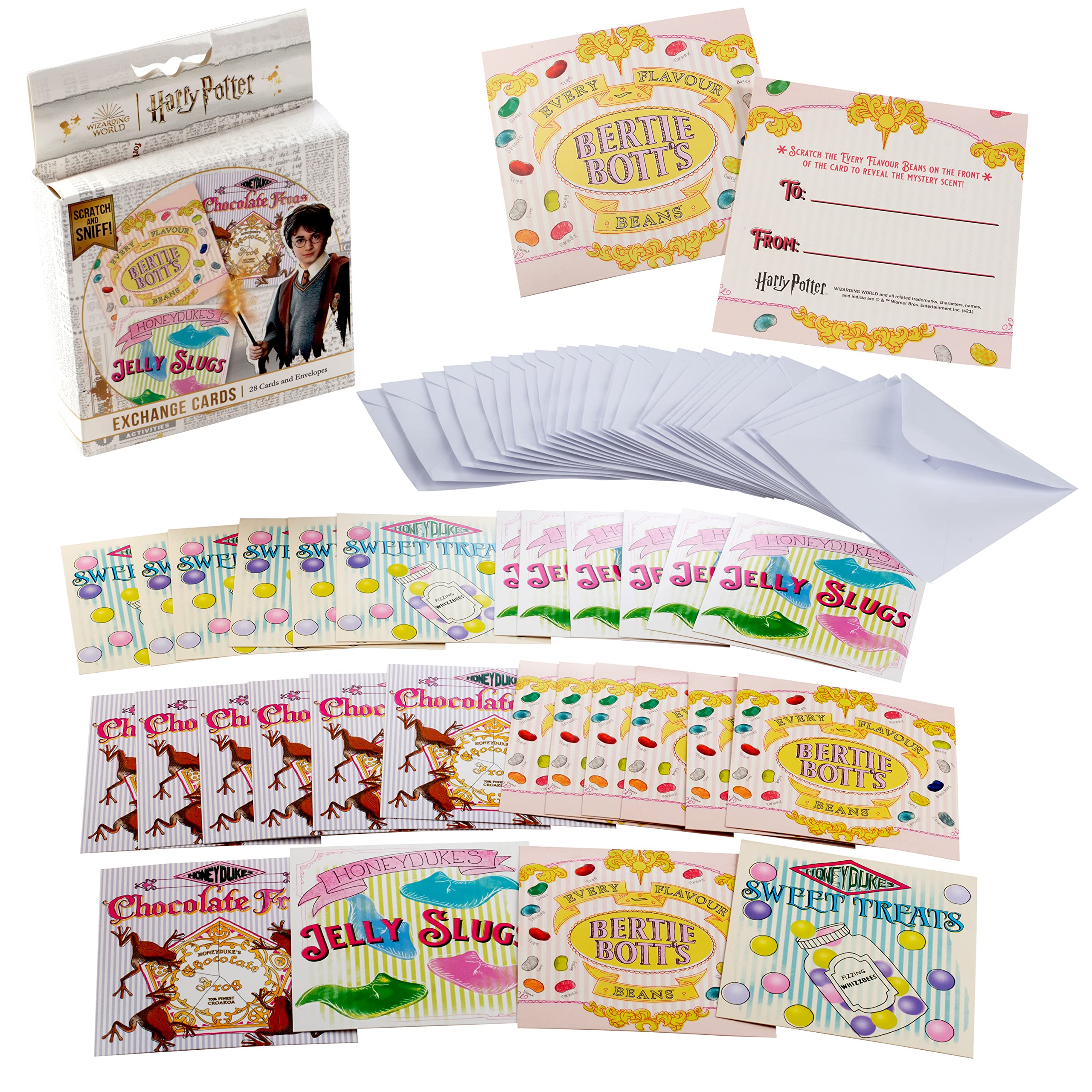 Amazon.com: Harry Potter Honeyduke's Candy Scratch & Sniff
