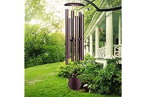 45' Wind Chimes Outdoor Deep Tone