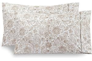 Premium Floral Pillowcases, Set of 2