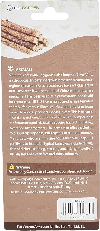 Eastland Matatabi 12 cm 5li Kedi Stick
