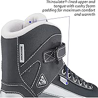 Vista 4 de Patines de hielo Jackson Ultima Softec Sport para hombres y niños - Patines de hockey recreativos cómodos para patinaje sobre hielo, talla 12, ancho