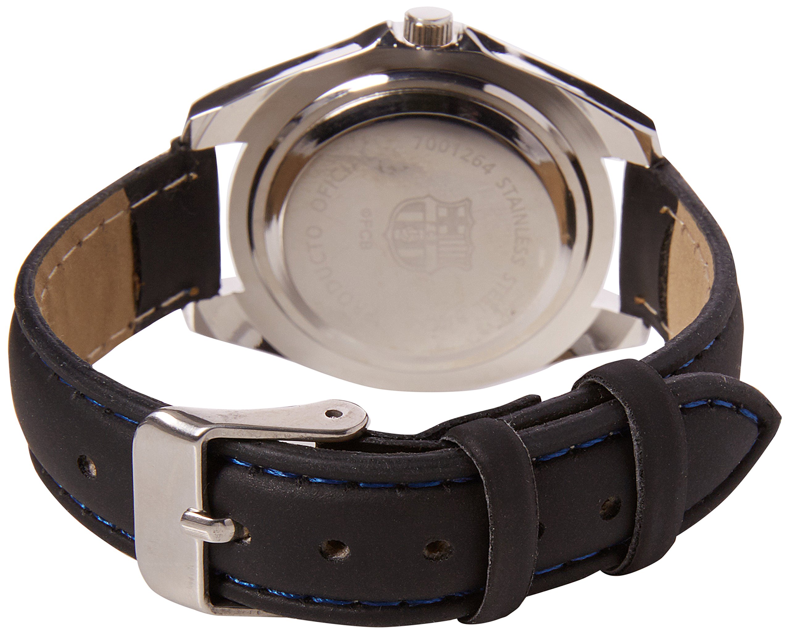 Barcelona - Reloj Unisex, Color Azul/grana, Talla única