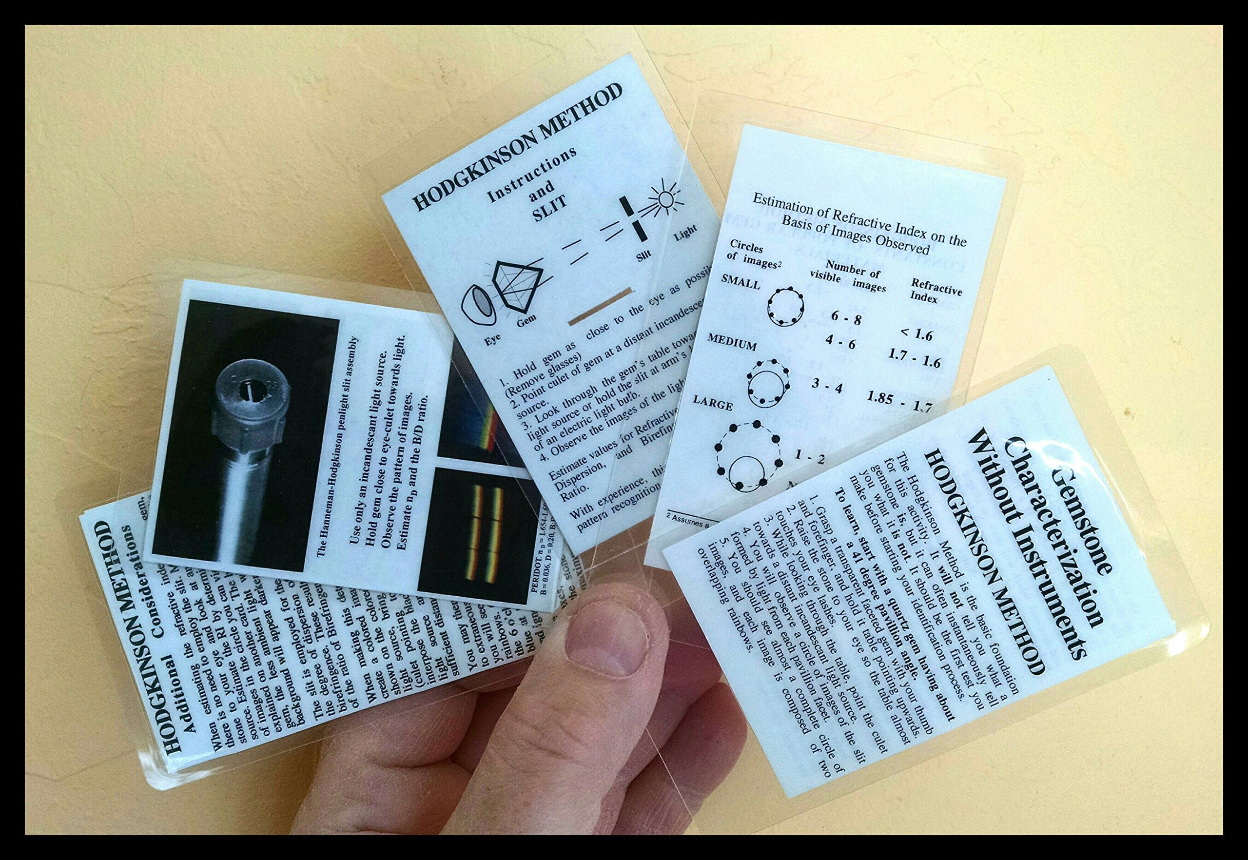 Hodgkinson Method of Gem ID
