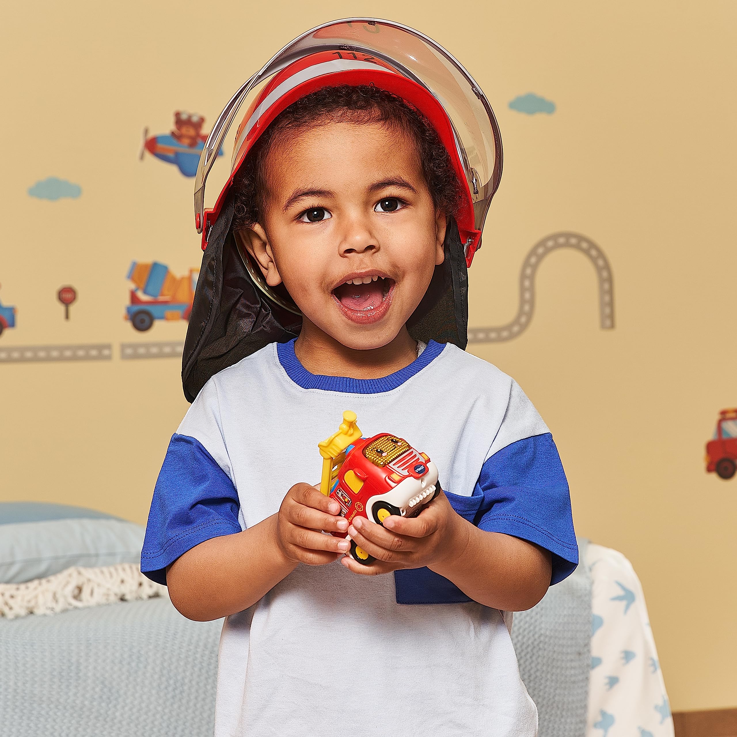 VTech TUT TUT Baby Flitzer Feuerwache - Spielset mit Feuerwehrauto