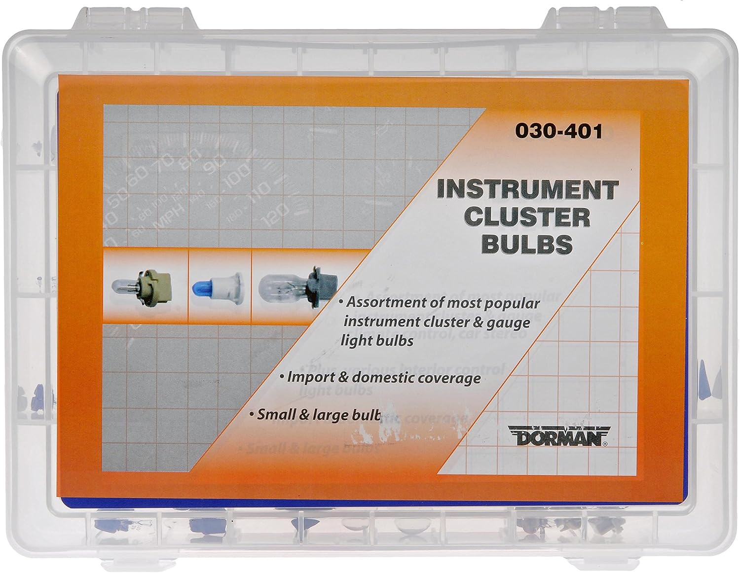 Dorman 030-401 Interior Bulb Tray, 45 Pack