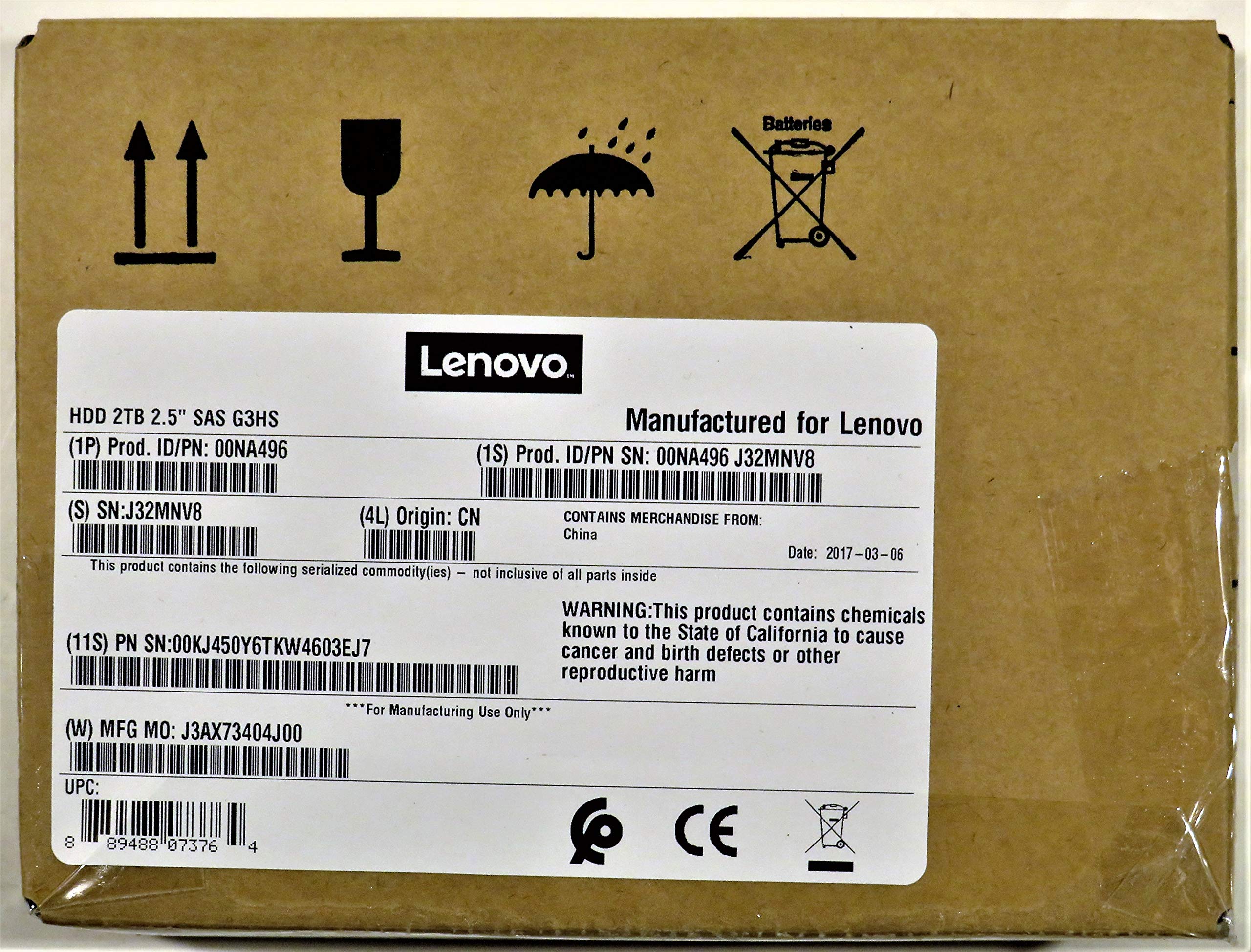 レノボ ( Lenovo )　 HDD ハードディスク 2TB 新品 Amazon.com: Lenovo 2 TB 2.5