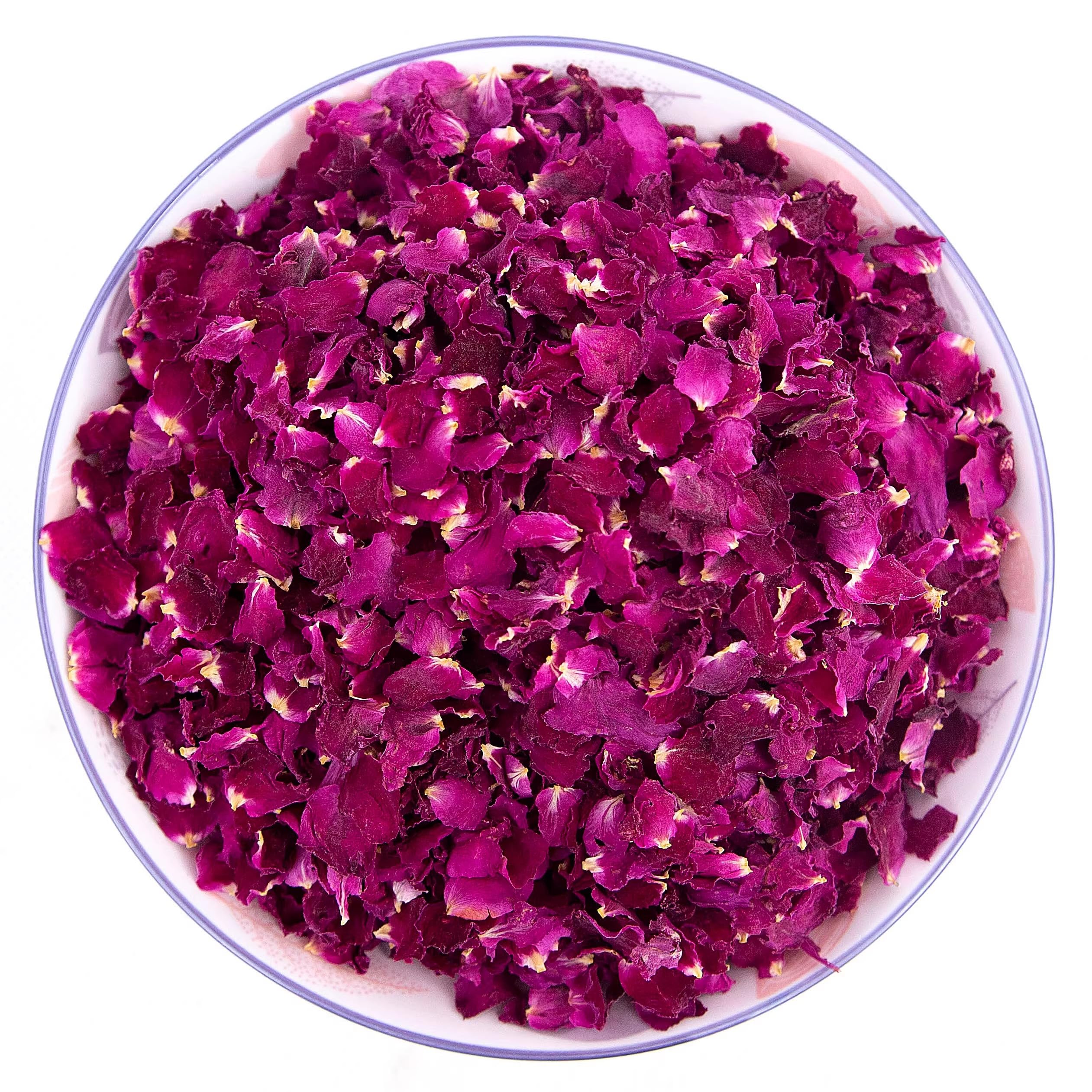 Dried Red Rose Bud Petals, Real Natural Dried Rose Petals 4oz for Bath Tea, Cake, Soap Making, Candle Making, Wedding, Confetti, DIY Crafts Edible. (pinkpetal50g)
