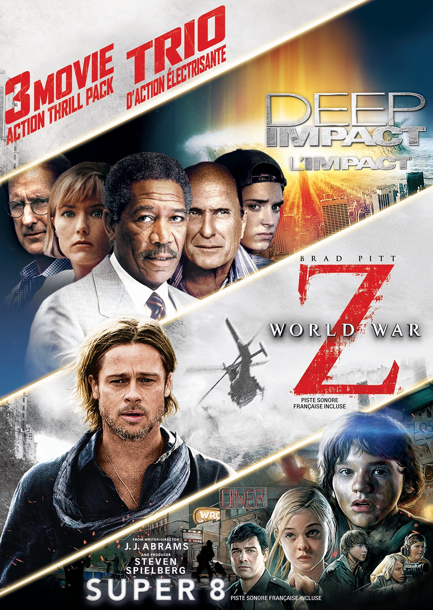 3 Movie Action Thrill Pack (Bilingual) [DVD]