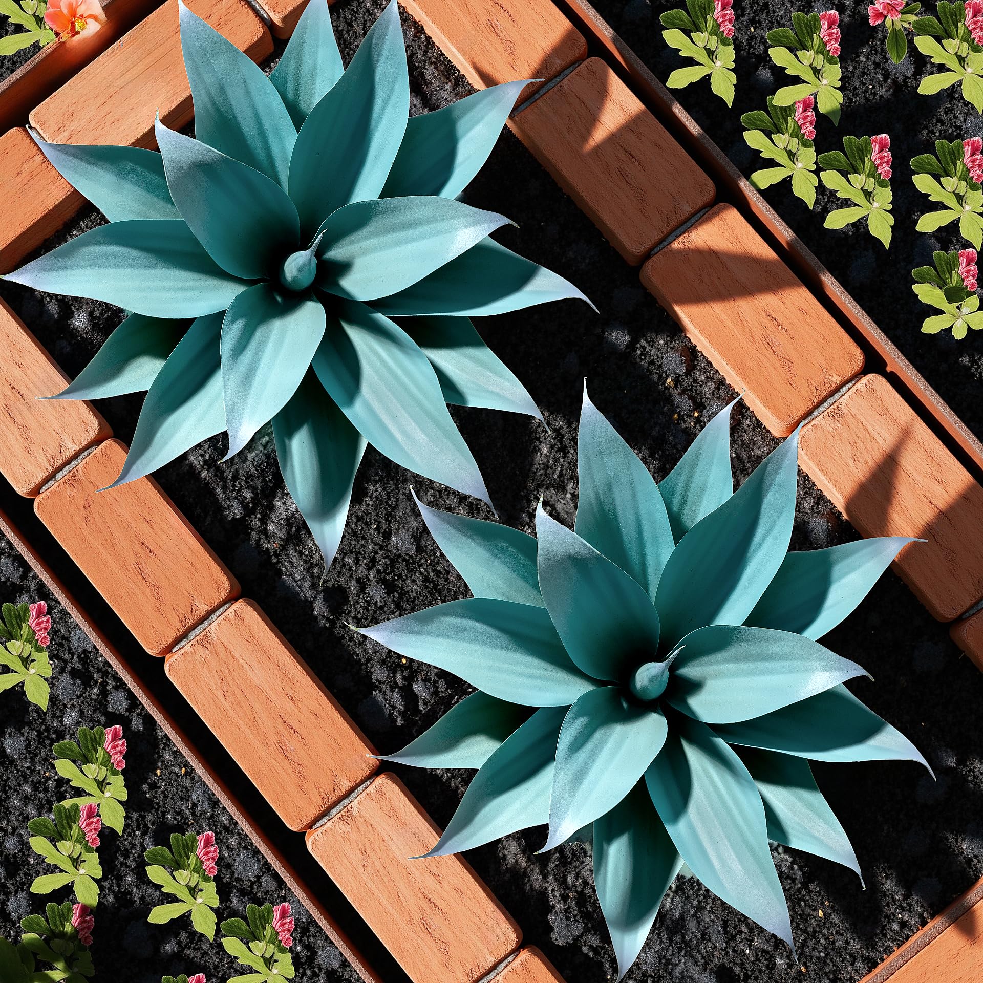 Ttranewsoo 2-pack artificial agave