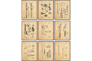 Vintage Gun Patent Prints: Unveiling the Intricate Blueprints of Firearms
