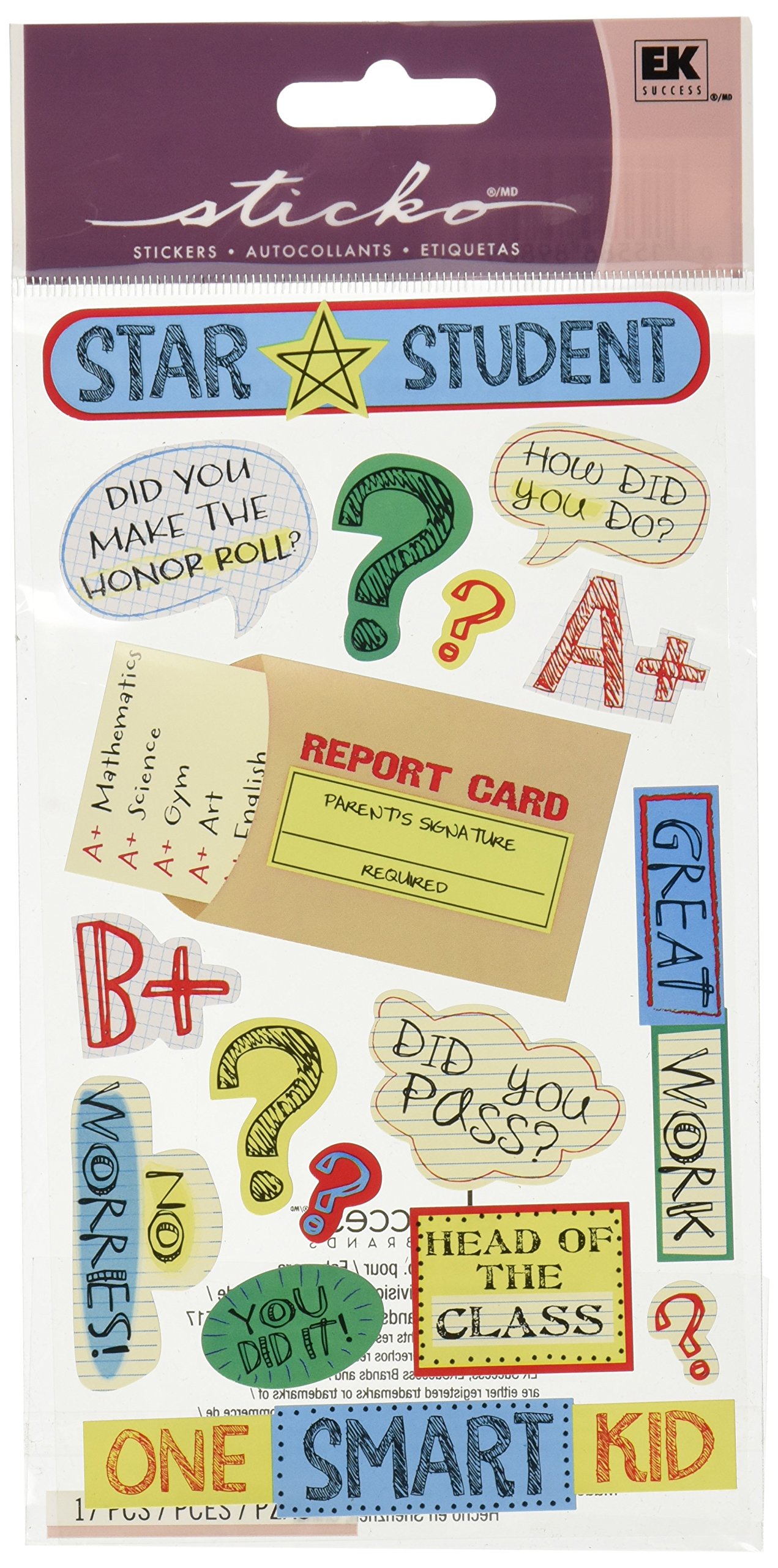 Sticko étoile Student Stickers