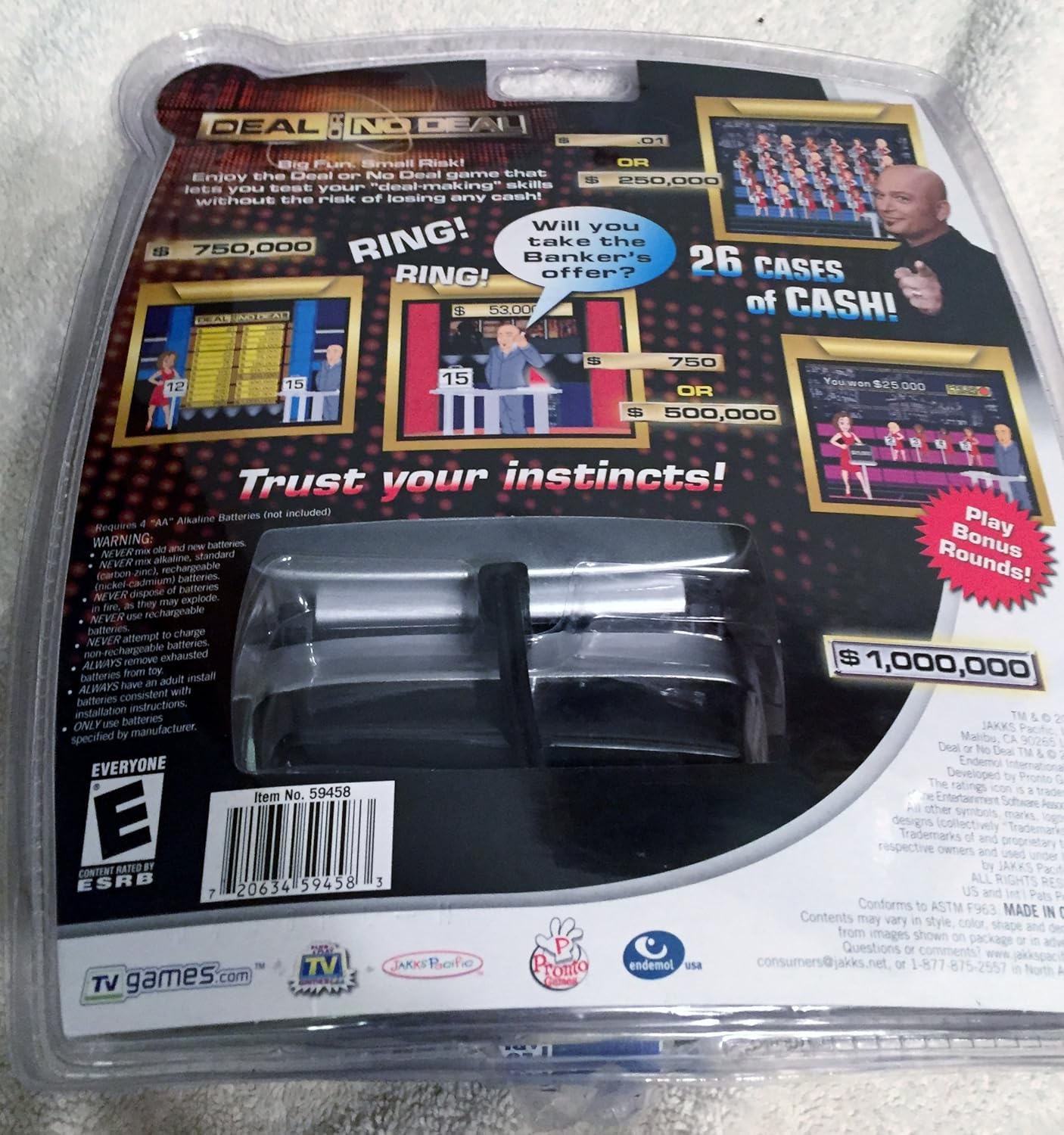 Jakks Deal Or No Deal TV Game