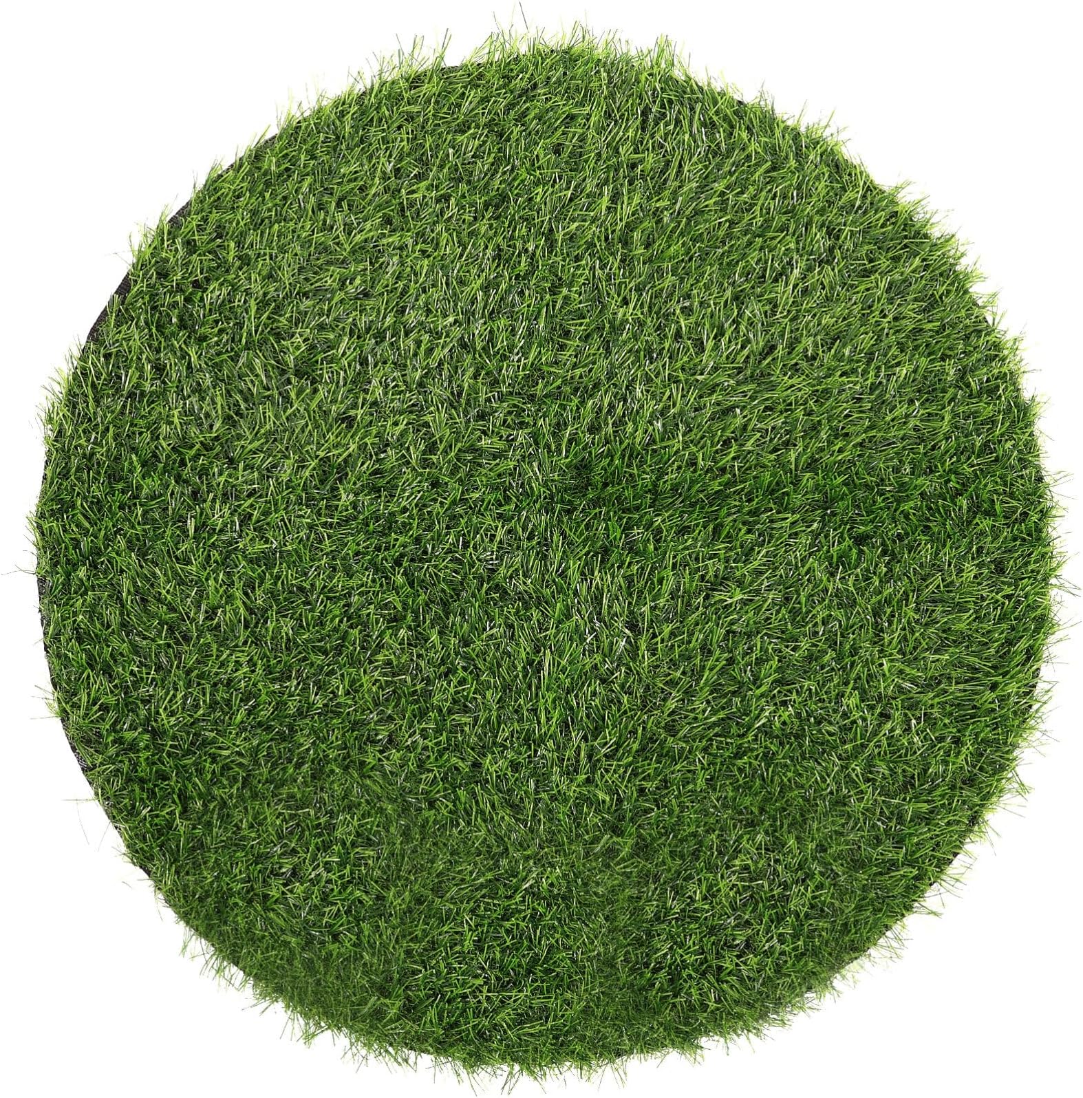 ABOOFAN 19.6 Inch Artificial Grass Mat Green Fake Grass