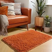 Vista 59 de Amdrebio alfombras azules y púrpuras de arcoíris de sirena para decoración de habitación de niñas, alfombras de área de 5 x 8 pies mullidas y kawaii