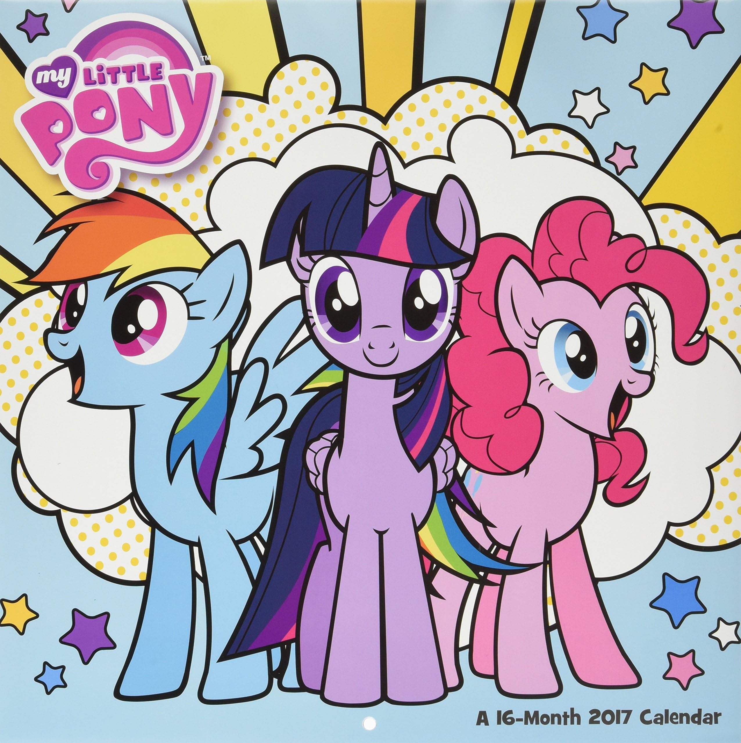 My Little Pony 2017 Calendar Calendar – Wall Calendar