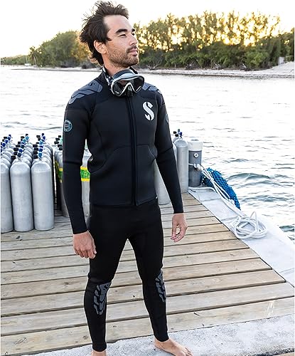 Miniatura 7 de SCUBAPRO Everflex Yulex Dive - Camiseta de manga larga para hombre, 0.118 pulgadas, 2XL