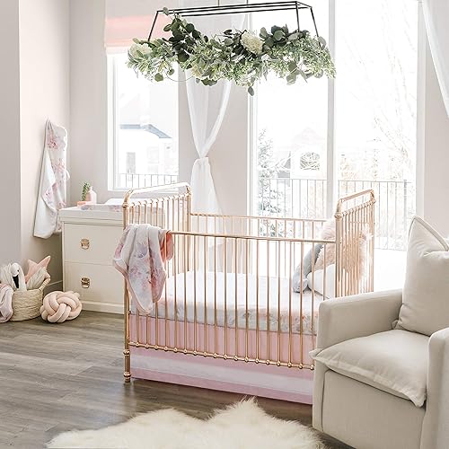 Miniatura 6 de Oilo Funda para cambiador, jersey ajustado de algodón turco transpirable, 300 hilos, lavable a máquina, se adapta a cambiadores estándar (32 x 16