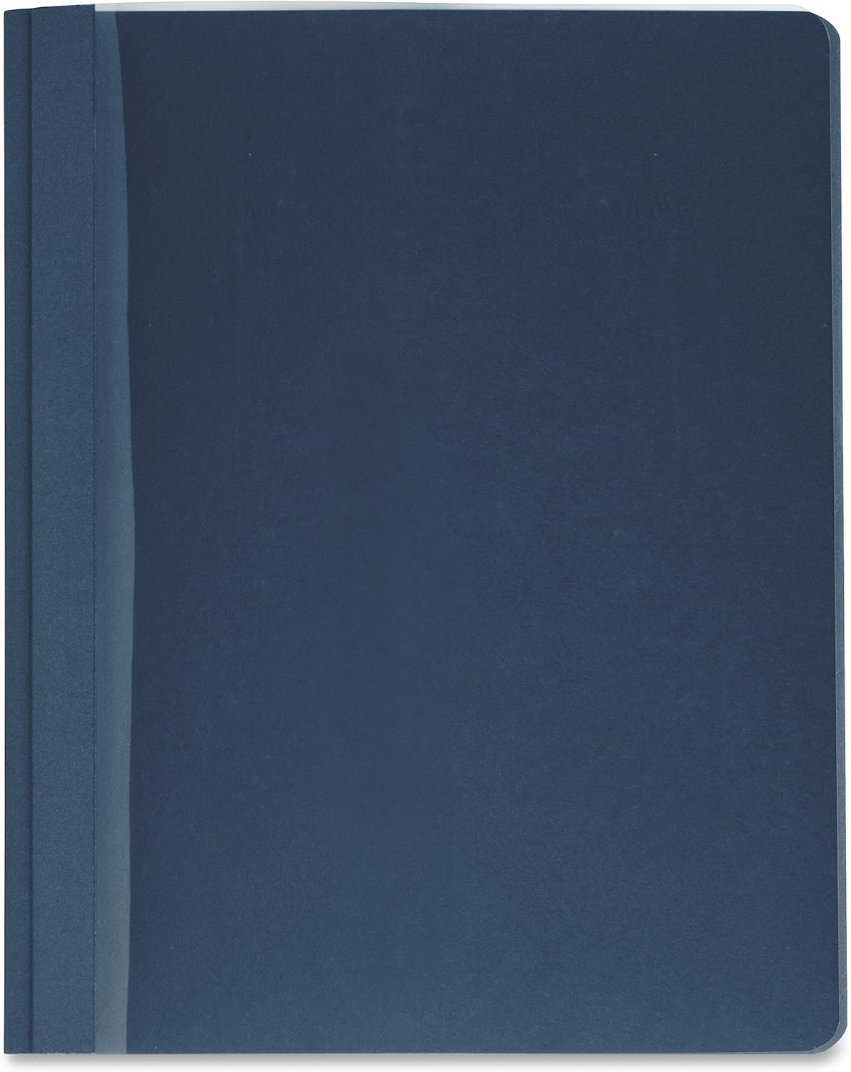 Business Source Clear Front Report Covers Dark Blue (Or Midnight Blue), 1/2" : Business Report Covers : Office Products