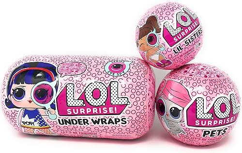 L.O.L. Surprise Eye Spy Series 4-1 - Paquete con envoltorios, mascotas y hermana pequeña