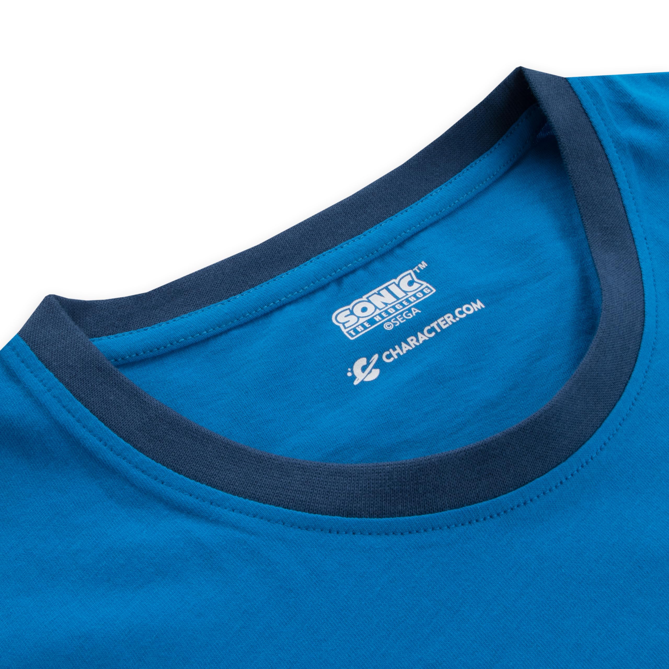 Piżama Sonic the Hedgehog | Męskie Pizamy Sonic | Zestawy Pizam Męskich z Bawełny | Oficjalny Merchandise | Rozmiary od Small do XX-Large