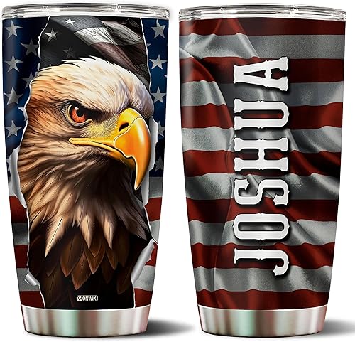 Vista 12 de Regalos personalizados de dragón azul para hombres, marido, papá, hijo, taza de café de 20 onzas, acero inoxidable, aislada con tapa, vaso de viaje