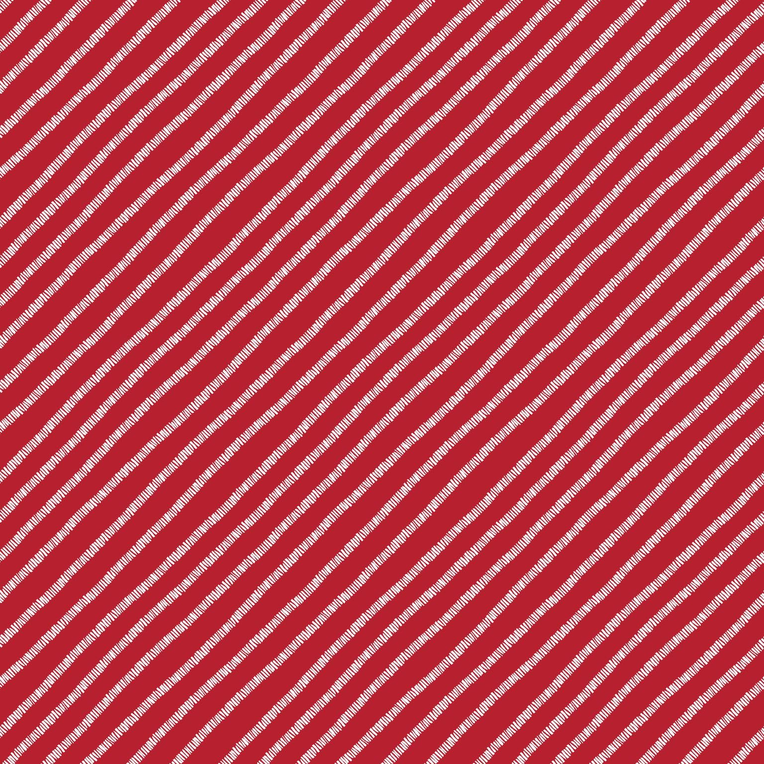 Michael Miller Peppermint Candy Stripe, Red 15 Yard Bolt