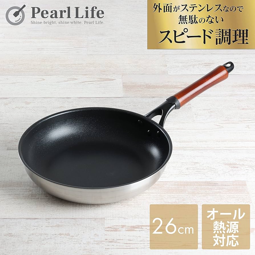 パーマネントpermanent2コート小フライパンIH対応ステンレス鍋　未使用 パーマネントpermanent2コート小フライパンIH対応ステンレス鍋