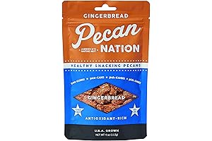 Gingerbread Flavored Holiday Roasted Pecans from Pecan Nation