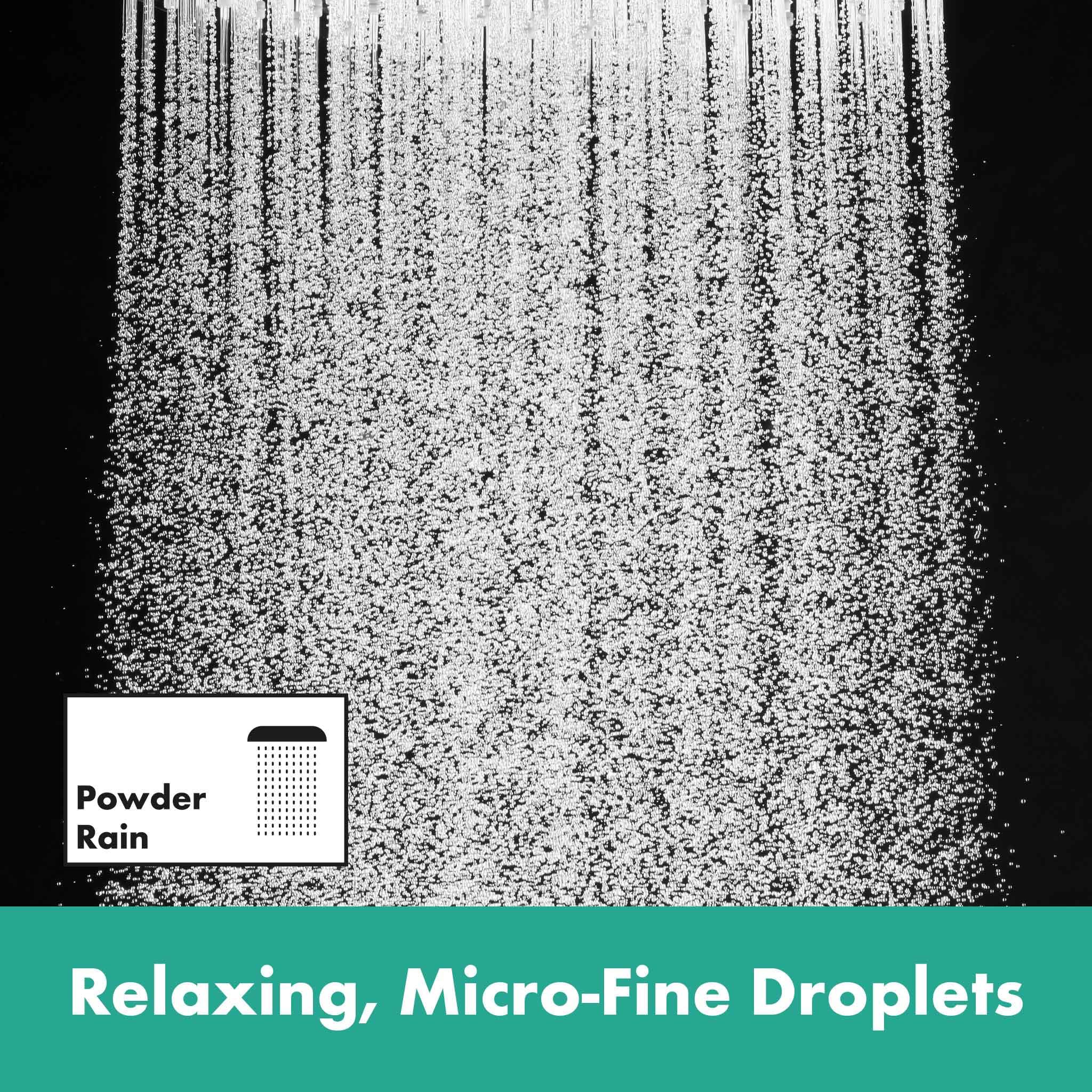 hansgrohe 26853000 Rainfinity Showerpipe 360 1jet mit ShowerTablet 350 Chrom Duschsystem