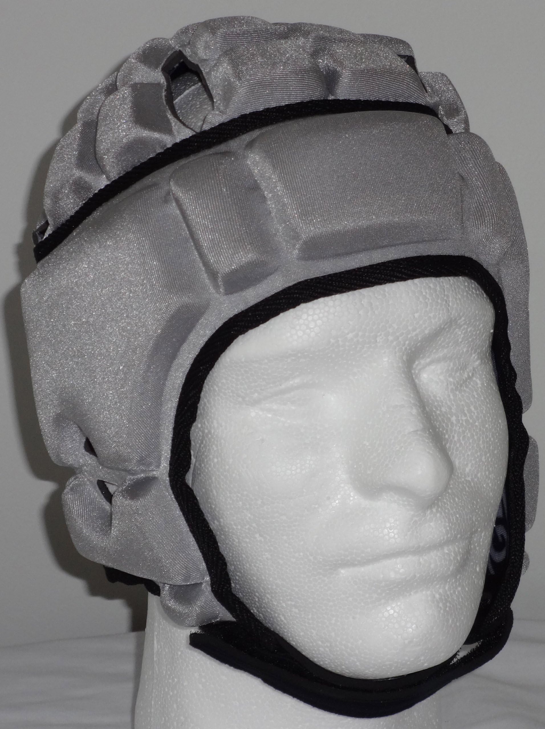 Soft Protective Helmet (xx-large (24.5"-26"), Silver)