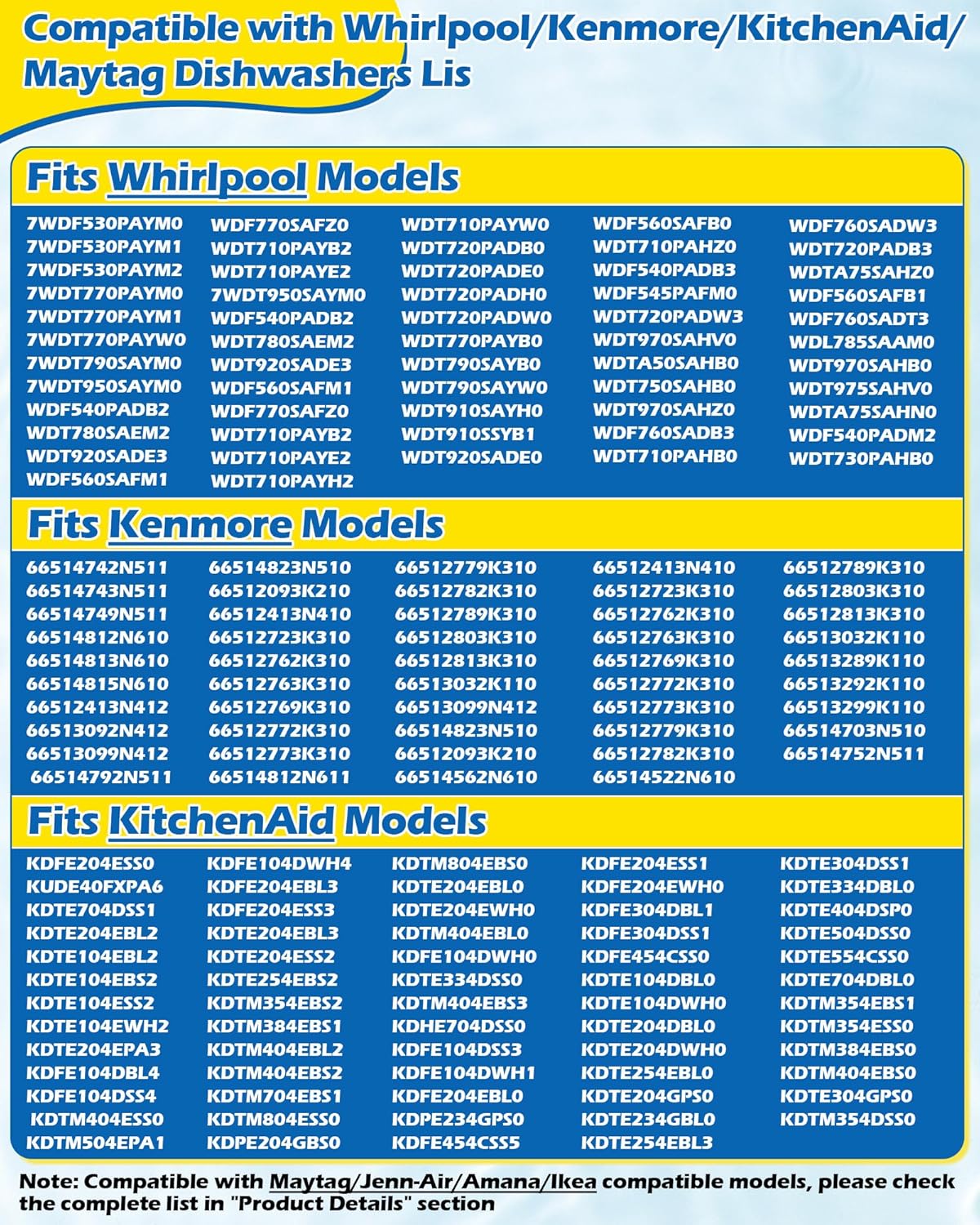 W10327455 WPW10327455 Upper Dishwasher Spray Arm + 2 Pcs 3400918 & 3400922 Push-In Retainer Clips - 1 Complete Set Compatible with Whirlpool/Kenmore/Maytag Replaces PS11752935 AP6019626 EAP11752935