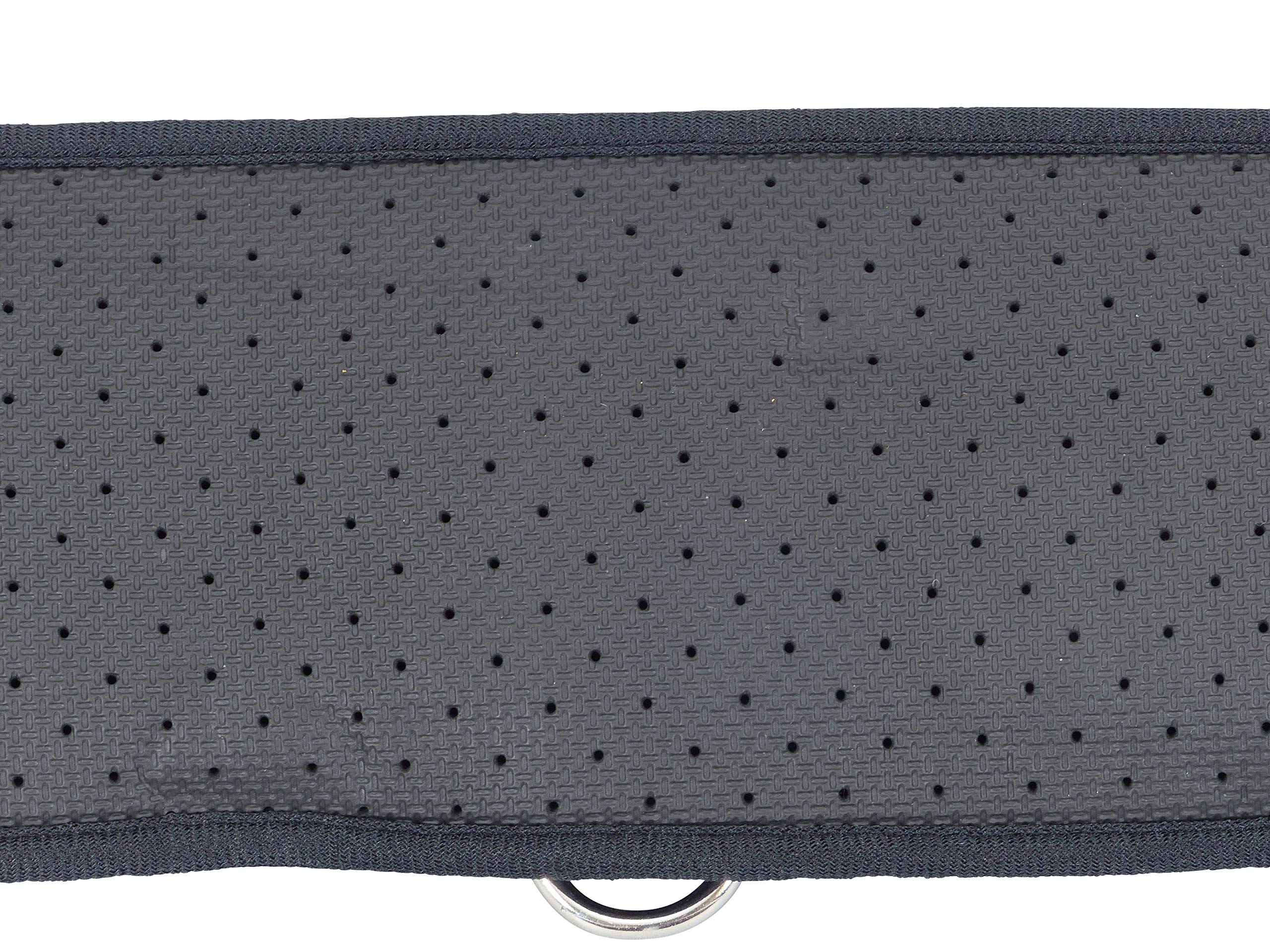 Western Sattelgurt Neopren – Schwarz 30 inch, atmungsaktiv, 12 cm, Edelstahl, Schnellgurtung