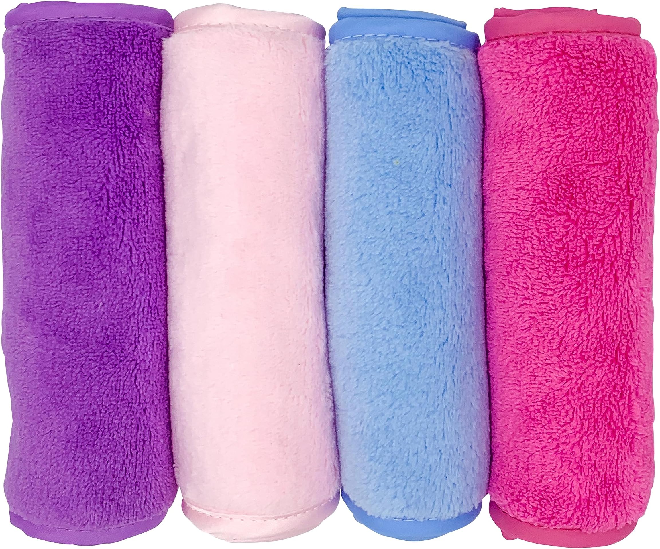 Nugilla Makeup Remover Cloth, 5 Packs Reusable Microfiber Makeup Remover Towels