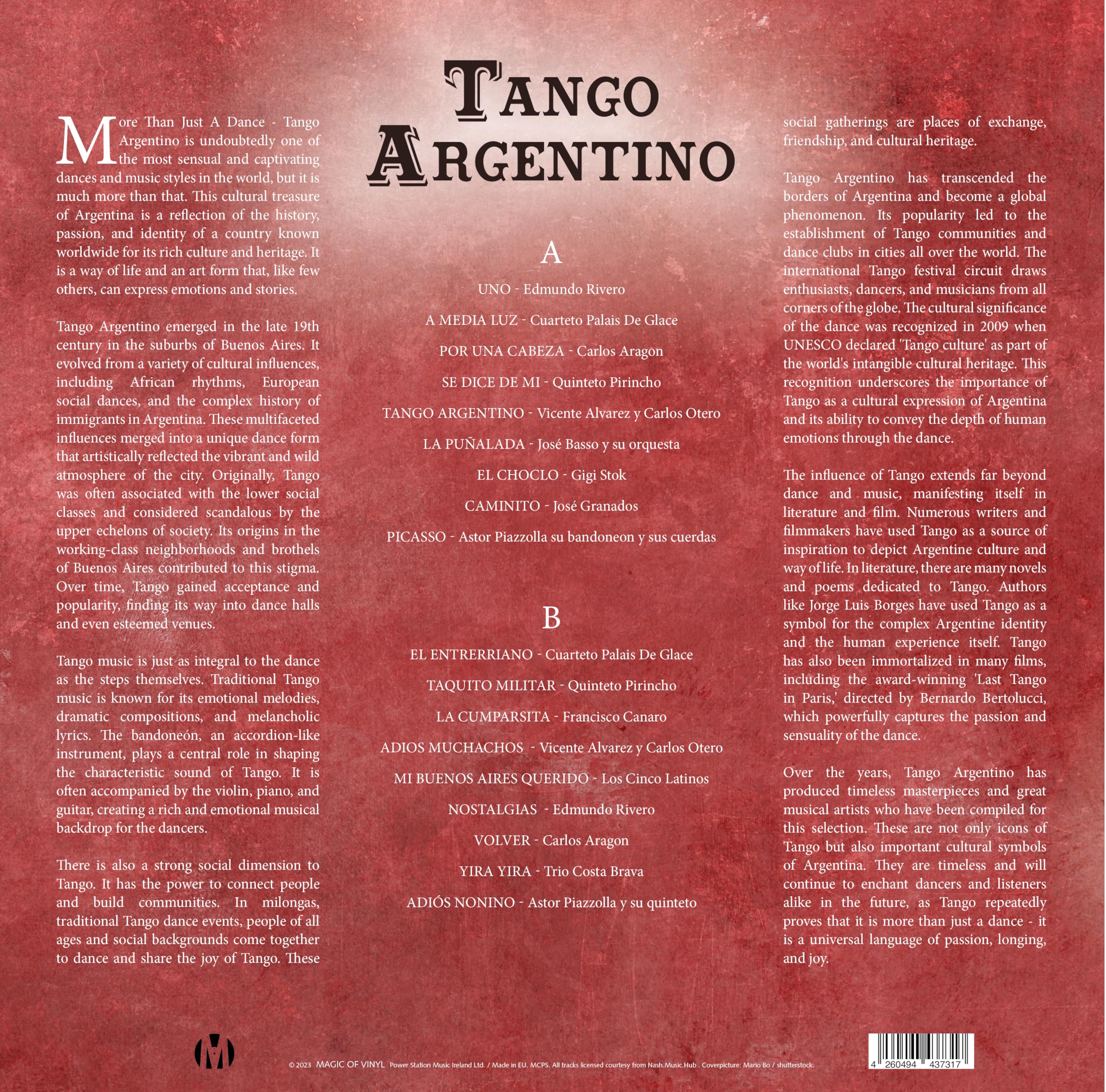 Tango Argentino - Limitiert - 180gr. marbled