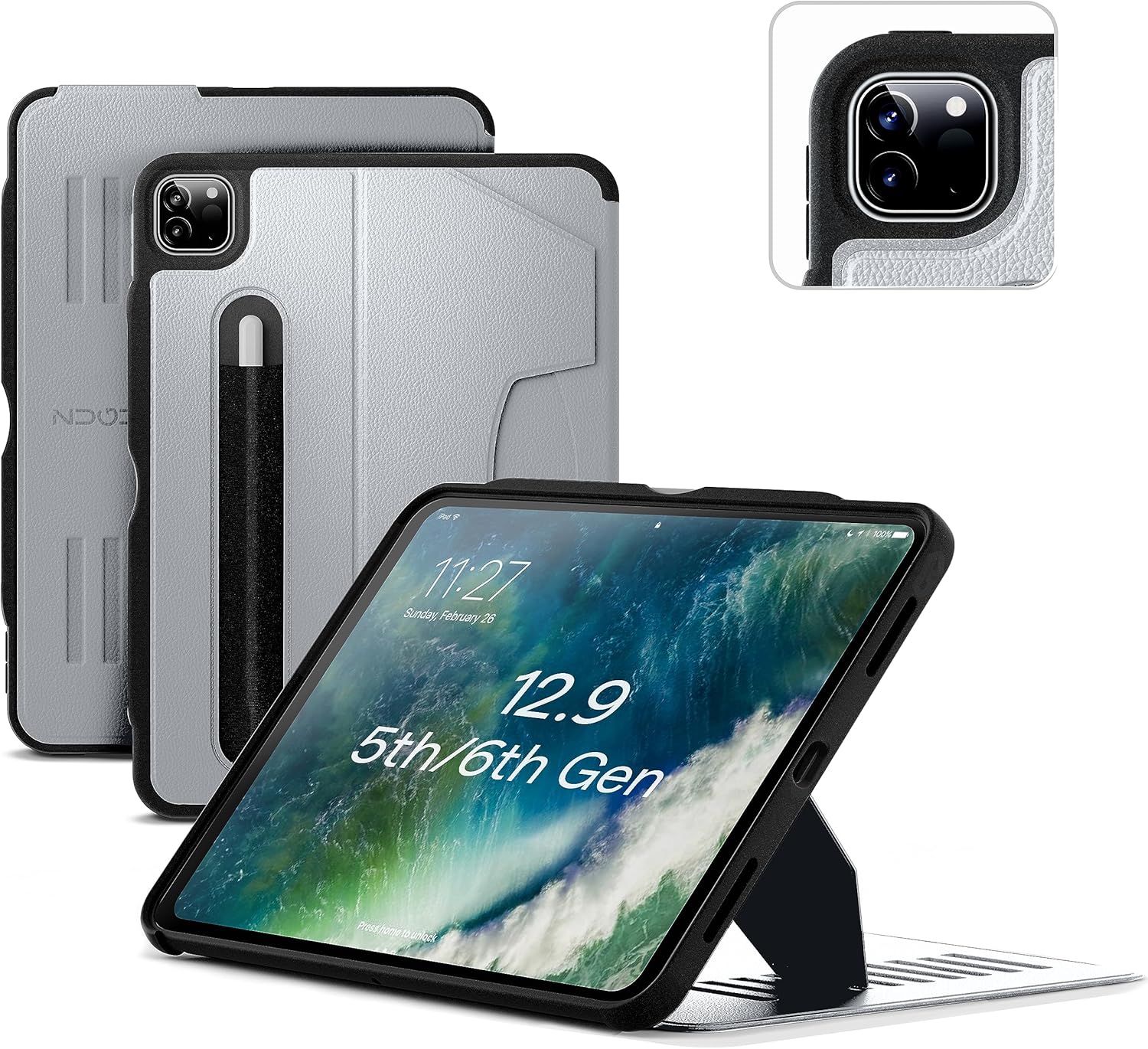 ZUGU Case for 2021/2022 iPad Pro 12.9 inch 5th / 6th Gen