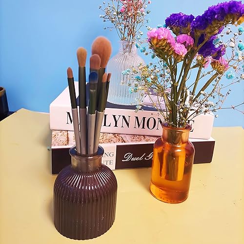 Miniatura 3 de 2 piezas de jarrón para bolígrafo, molde de resina de silicona, caja con forma de botella, moldes de fundición de silicona epoxi para jarrón de