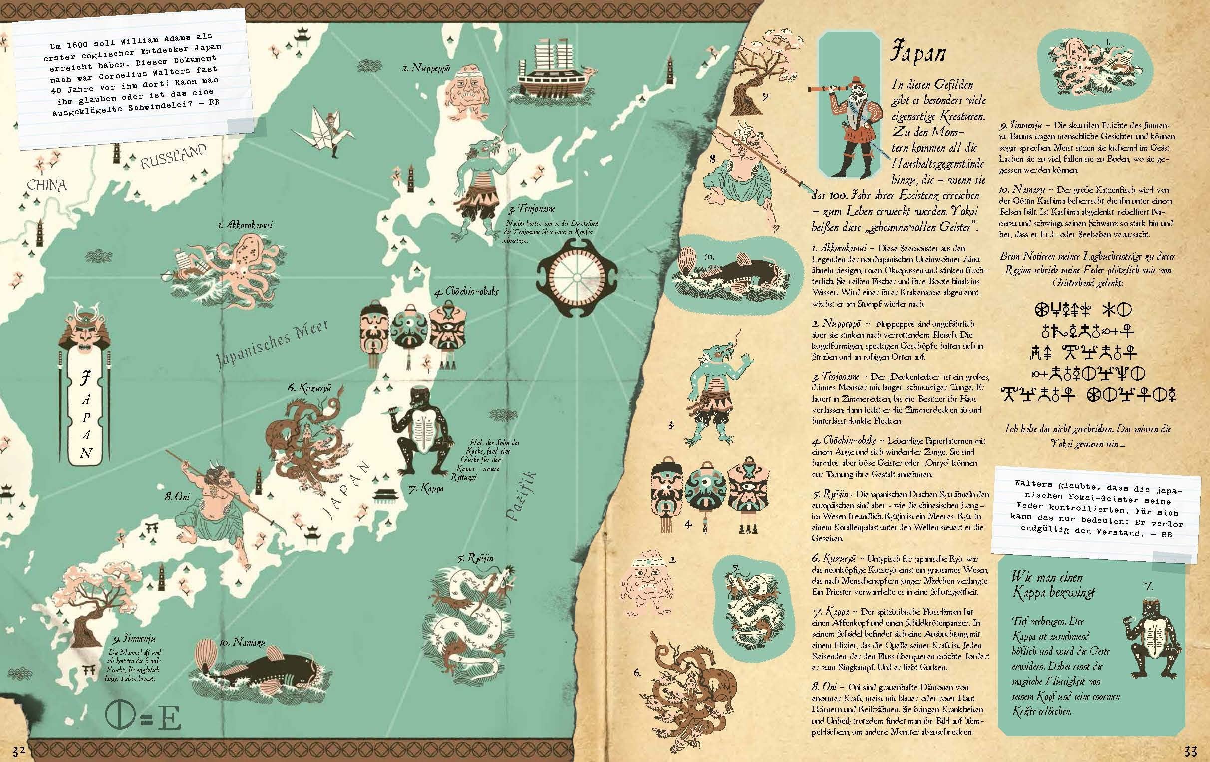 Atlas der Fabelwesen: Sagen, Legenden, Mythen aus aller Welt