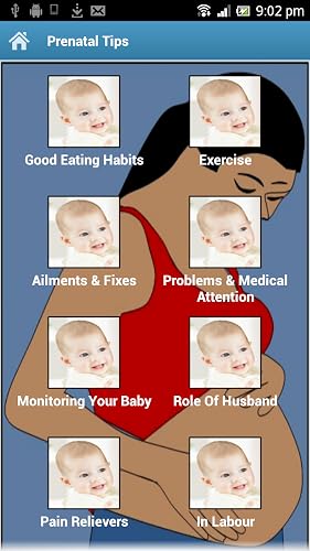 Prenatal Tips Mobile App by FizzyFrez Studio #TOP15