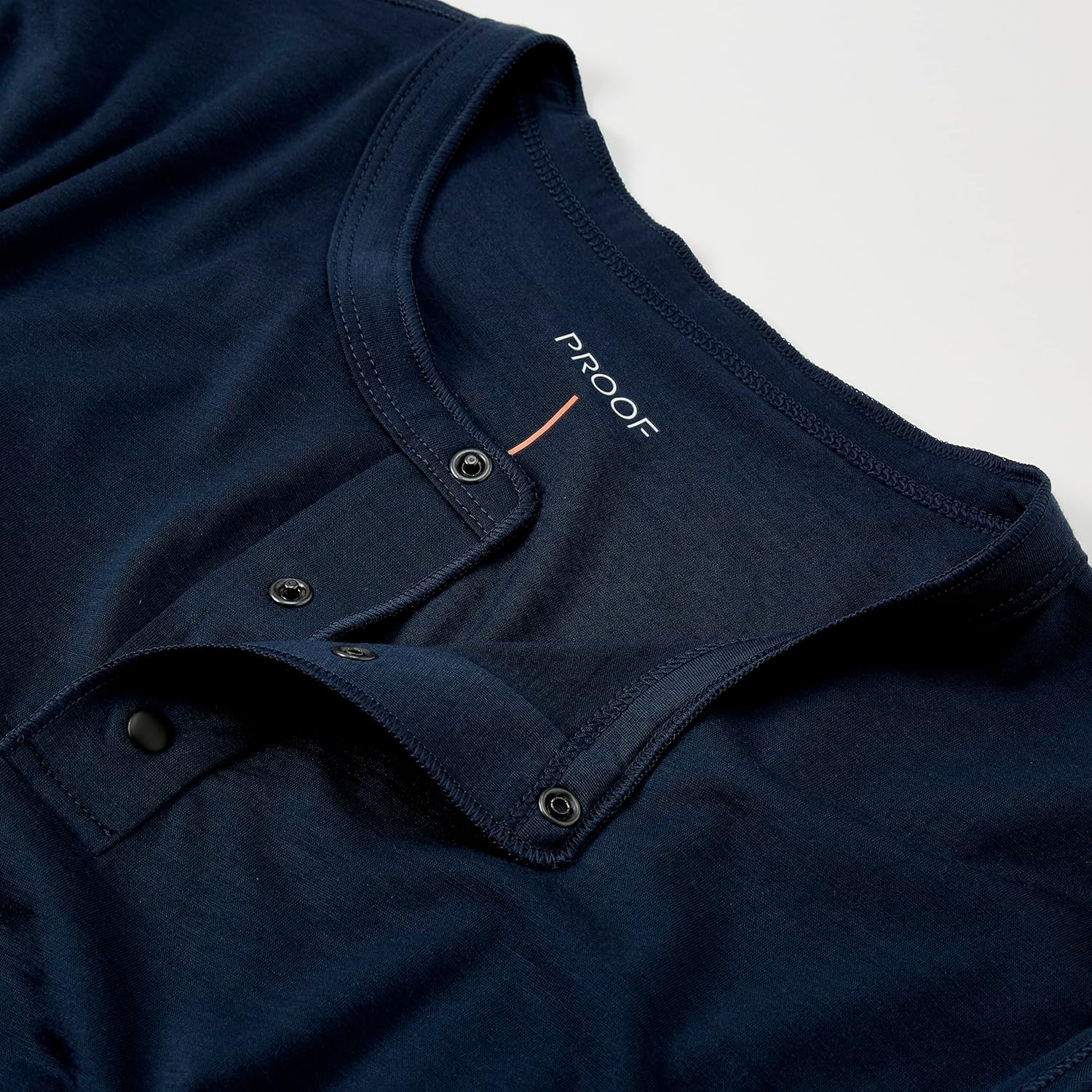 Huckberry Proof Men's 72-Hour Merino Wool Short Sleeve Henley Shirt, Moisture Wicking & Odor Resistant