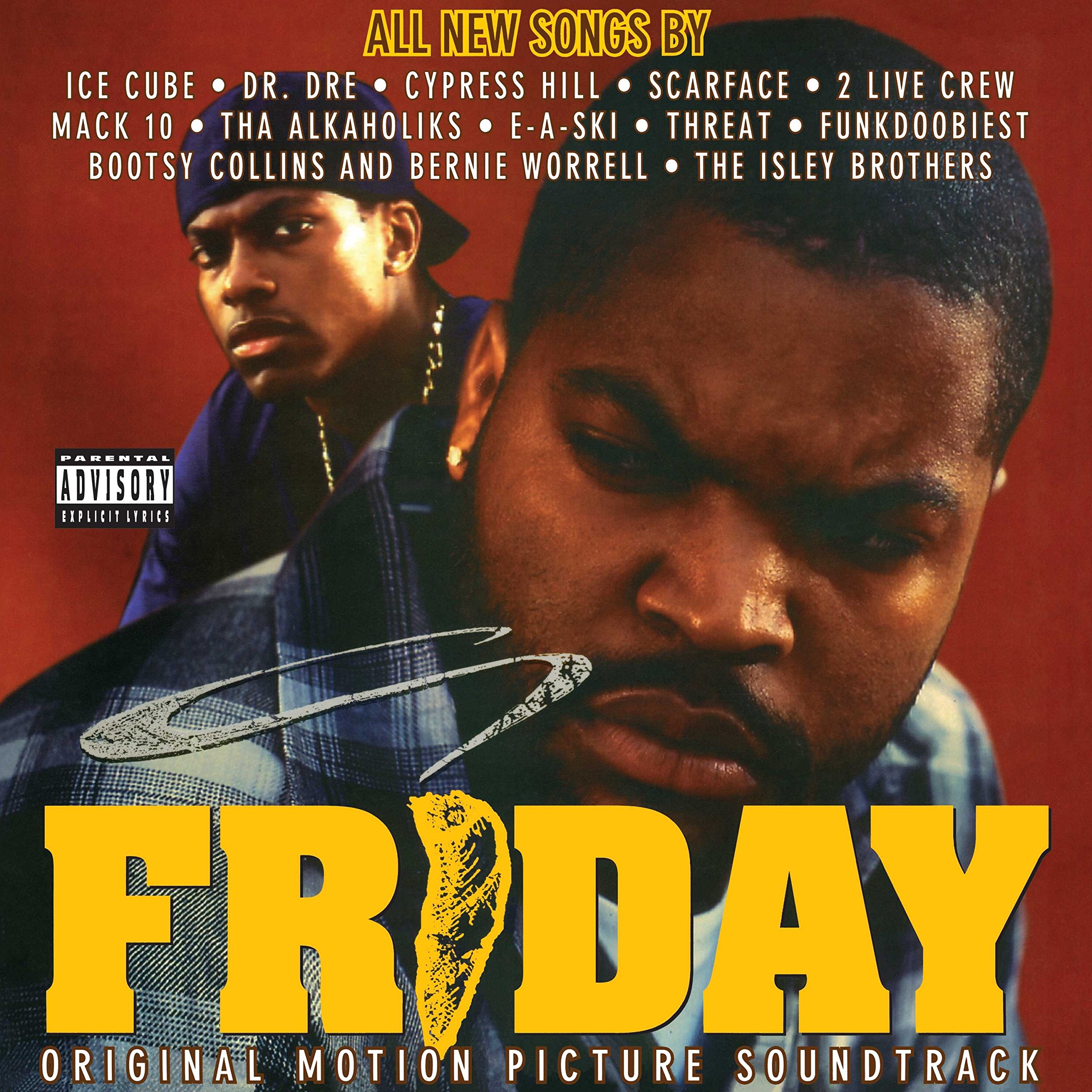 洋楽 G-Rap - V.A Friday / Ice Cube Dr Dre 2LP Friday (Original Motion Picture Soundtrack) [Disco de Vinil