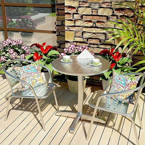 Miniatura 4 de LVTXIII - Fundas decorativas para cojín lumbar de exteriores e interiores, decora muebles de patio y jardín, paquete de 2 fundas, 12 x 20 pulgadas,