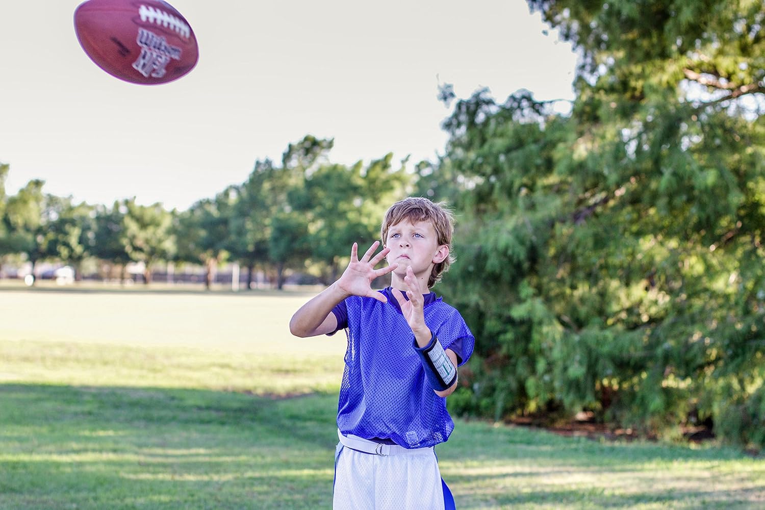 WristCoaches Football Play Wristbands - Youth Quarterback Gear - Wristband Playbook - Softball Wristbands for Signs