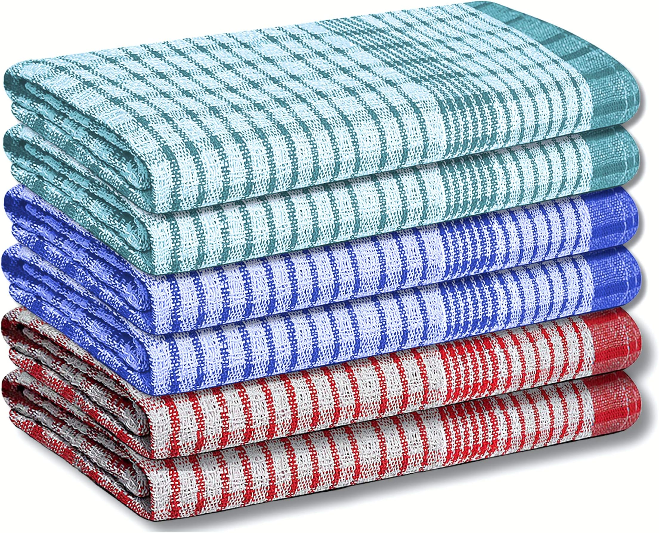 Utopia Towels 12 Kitchen Towels Set 38 x 64 cm 100 Ring Spun
